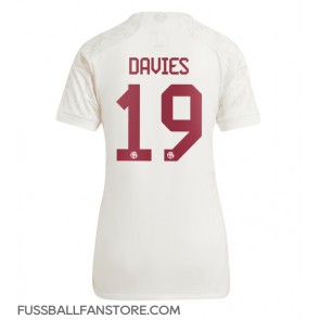 Bayern Munich Alphonso Davies #19 Replik 3rd trikot Damen 2023-24 Kurzarm